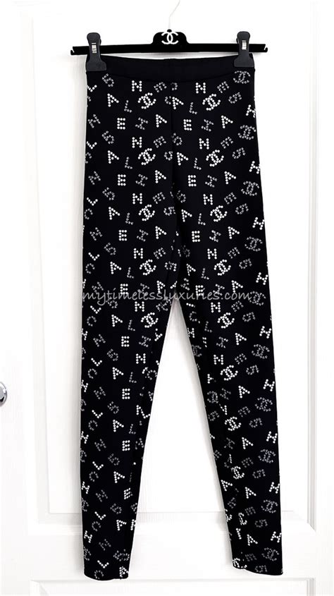 chanel leggings for sale|chanel bag leggings.